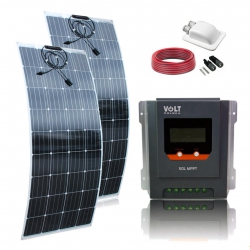 Flex zestaw solarny do Kampera - Moc 400W z Regulatorem MPPT 20A