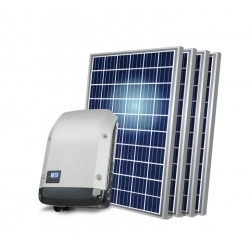 Zestaw fotowoltaiczny 230V On-grid 6kW 3-fazowa Elektrownia słoneczna.