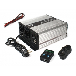 Zasilacz awaryjny 12V UPS-1200SR + AVR Sinus 1200W/600W 12V/230V