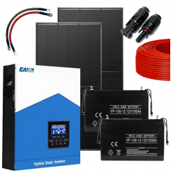 Elektrownia Offgrid fotowoltaika na działkę 2xPanel 430W MOC 2200W